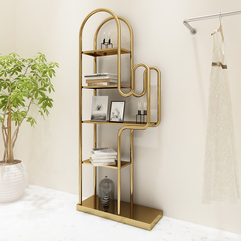 服装店展示架多功能包包置物架落地式简约架子网红装饰女装店货架