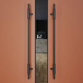 实木门大拉手款 门把手极简酒店会所大拉手