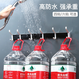 吸壁式挂钩强力粘钩粘胶门后排钩挂衣架壁挂墙上承重挂衣钩衣帽钩