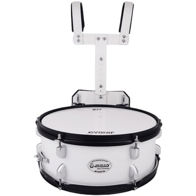 津宝学校行进乐队小军鼓寸行进鼓杨木鼓腔鼓儿童带背架