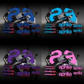 适用阿普利亚 摩车外壳防水反光纸膜