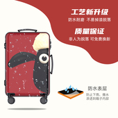 肖恩银灰色旅行箱坐女童宝宝行李箱小孩卡通箱登箱