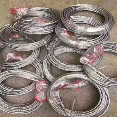 粤海程力楚胜障救援拖车绞盘卷扬机钢丝绳整绳子索具