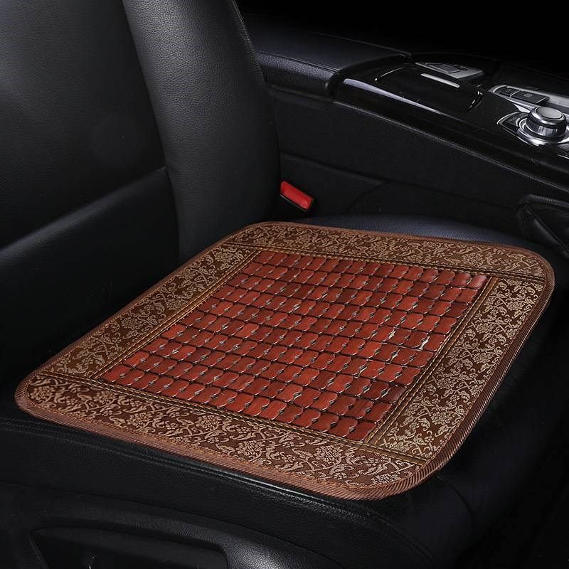 汽车座垫夏季凉垫腰靠 竹片麻将凉席透气凉爽坐垫方垫单片座椅垫,汽车用品/电子/清洗/改装,腰靠,淘宝优惠券,粉丝福利购,淘宝优惠卷