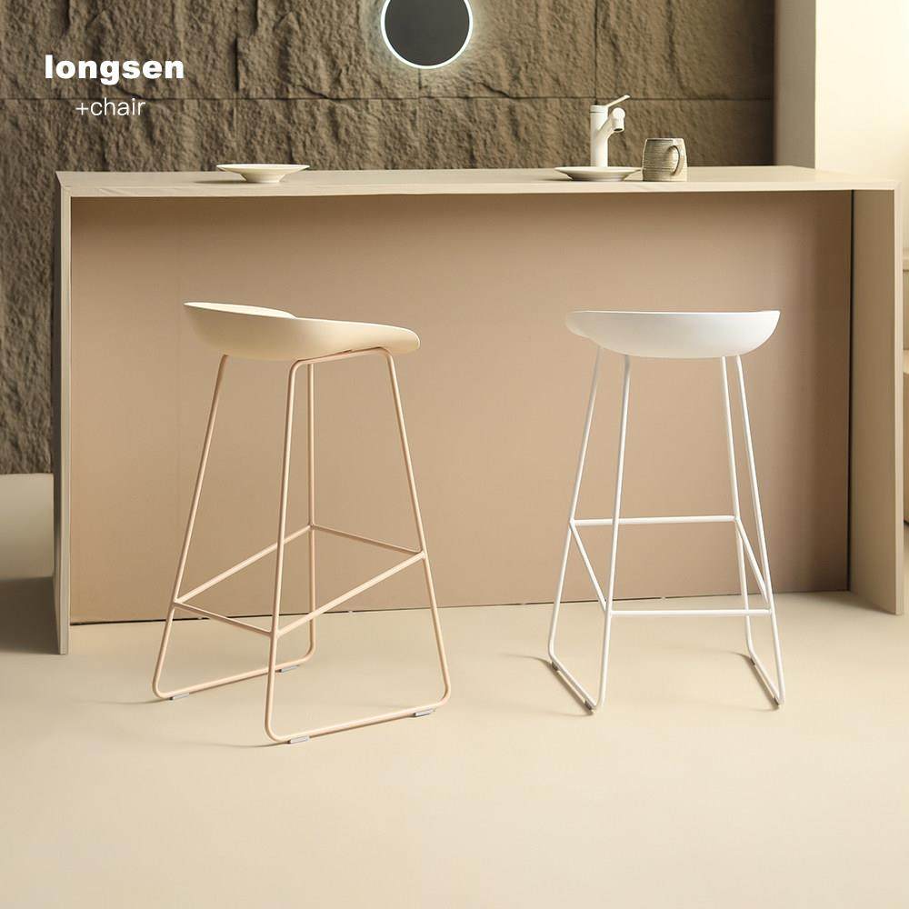 北欧现代吧椅简约高吧台椅咖啡厅高脚凳铁艺酒吧高脚凳家用高脚椅,住宅家具,家用高脚椅,淘宝优惠券,粉丝福利购,淘宝优惠卷