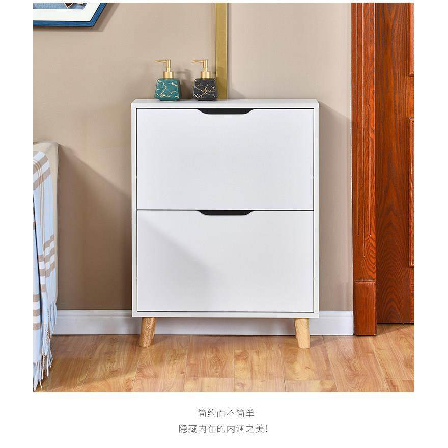 翻斗鞋柜超薄15cm免漆组装进门口经济型省空间简约现代两层鞋架,住宅家具,鞋柜,淘宝优惠券,粉丝福利购,淘宝优惠卷