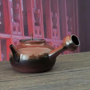 家用陶壶跳盖单壶红泥烧水泡茶壶 砂铫煮水壶电陶炉炭炉套装