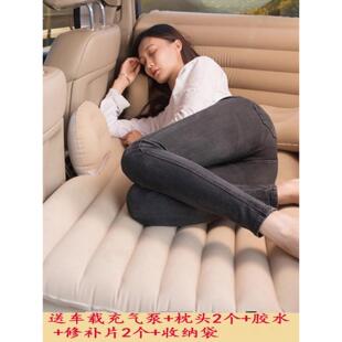 成人儿童车载充气床汽车后排旅行床垫轿车后座睡垫越野车中气垫床