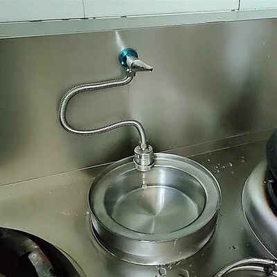 灶台节水宝酒店饭店厨房商用智能感应节能水龙头水满停省水节水器