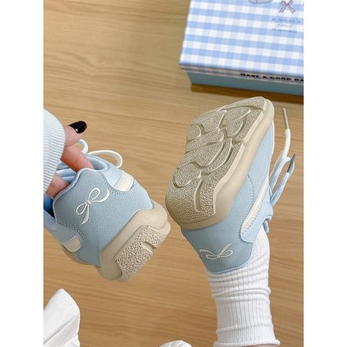 路十三夏季c女鞋配裙子超火德训鞋女2025新款软底不累脚运动休闲