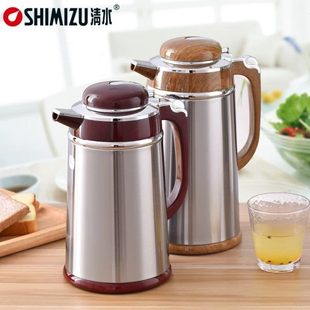 清水保温壶家用保温瓶小热水瓶迷你咖啡壶不锈钢暖瓶办公礼品暖壶