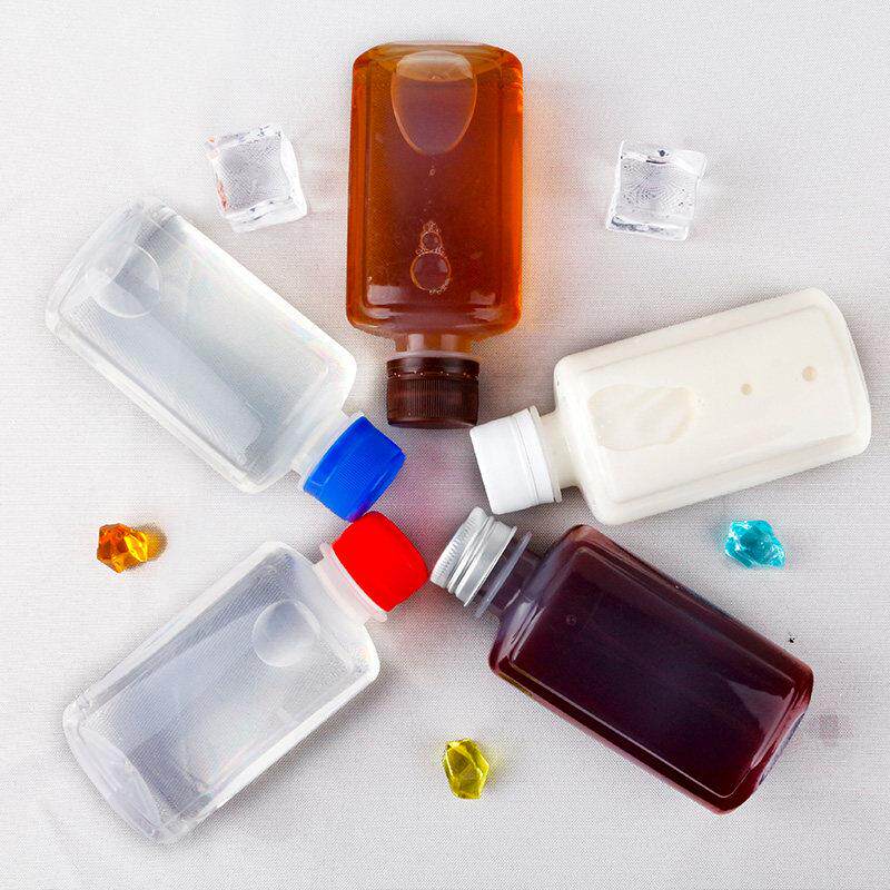 克子Pp耐高温食品级150ml小酒瓶塑料空瓶饮料小瓶白酒瓶药用酒瓶