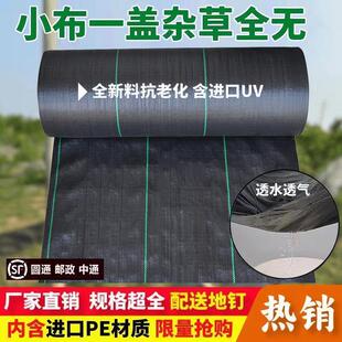 防草布农用除草布果园果树耐用除草膜保湿地布盖草遮草专用抑草布