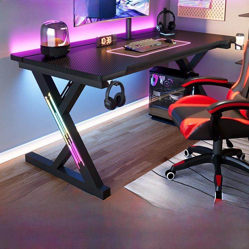 S3电子竞技桌桌面电脑桌卧室家庭实木桌碳纤维流行双人游戏桌工作,住宅家具,书桌,淘宝优惠券,粉丝福利购,淘宝优惠卷