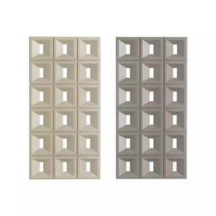 水泥空心砖网红轻质构建砖发泡陶瓷构件装饰隔断墙水泥构件多孔砖