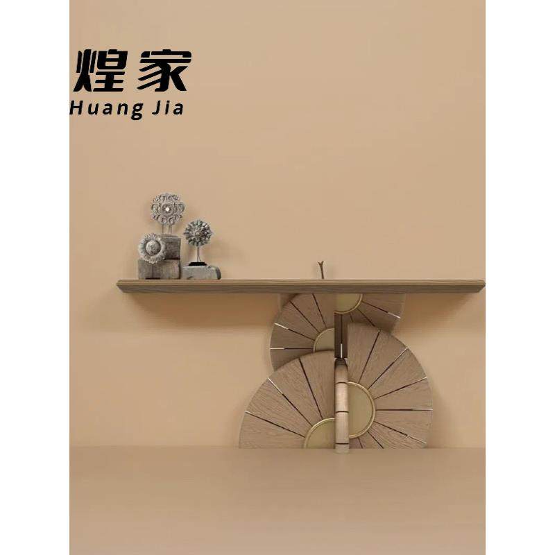黄家简约现代入口桌入口厅柜无障碍豪华实木装饰端景桌创意隔断储,住宅家具,玄关台,淘宝优惠券,粉丝福利购,淘宝优惠卷