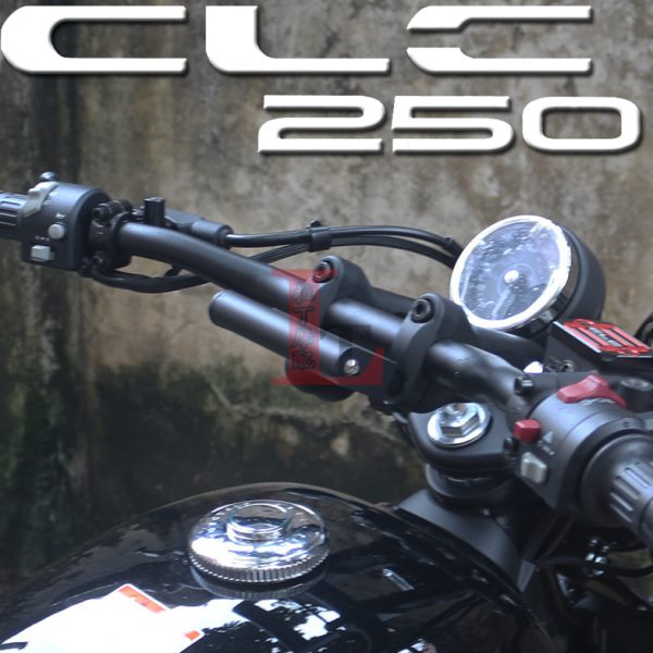 适用春风250CLC 450CLC改装龙头扩展杆车把多功能手机导航杆支架
