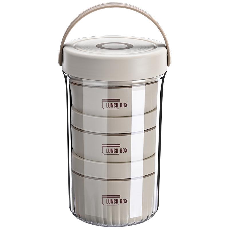 速发手提可携式多层饭盒发泡保温桶提锅日式密封保温饭桶保温便当