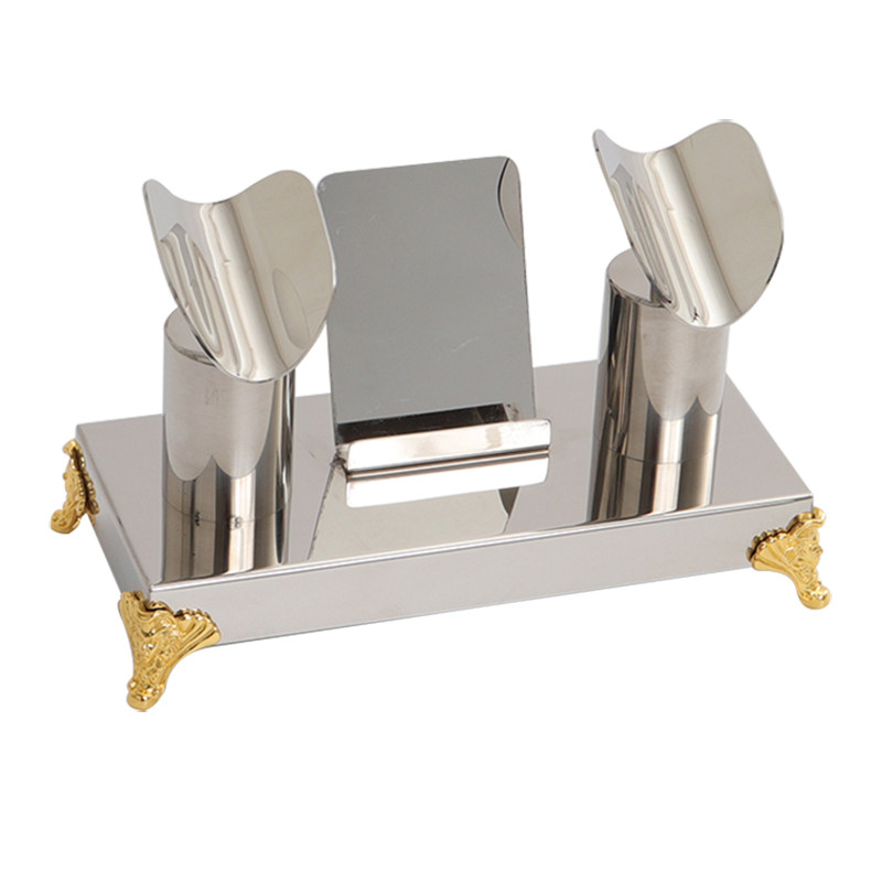 KTV不锈钢话筒座专用支架酒吧桌面麦克风架子防摔多功能咪座台式