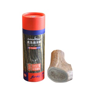 吉辛鹿角棒狗狗磨牙棒大中小型犬耐咬骨柴犬结石除口臭神器洁齿棒
