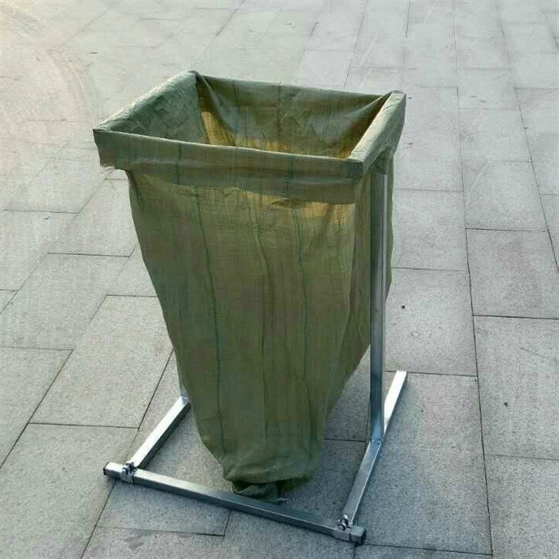 编织袋打包架子可调节集包架流水线撑口架子快递打包支架服装厂