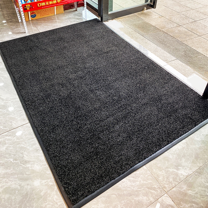 店门口地毯店铺尼龙吸水进门防滑脚垫门垫商用商铺店面黑色地垫