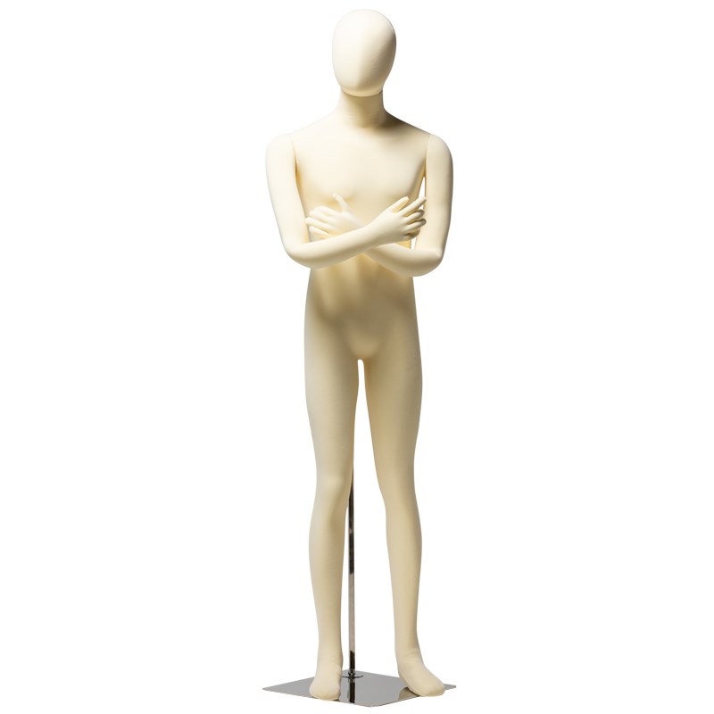 服装店模特道具橱窗展示架子假人偶体全身软体男女模特台随意造型