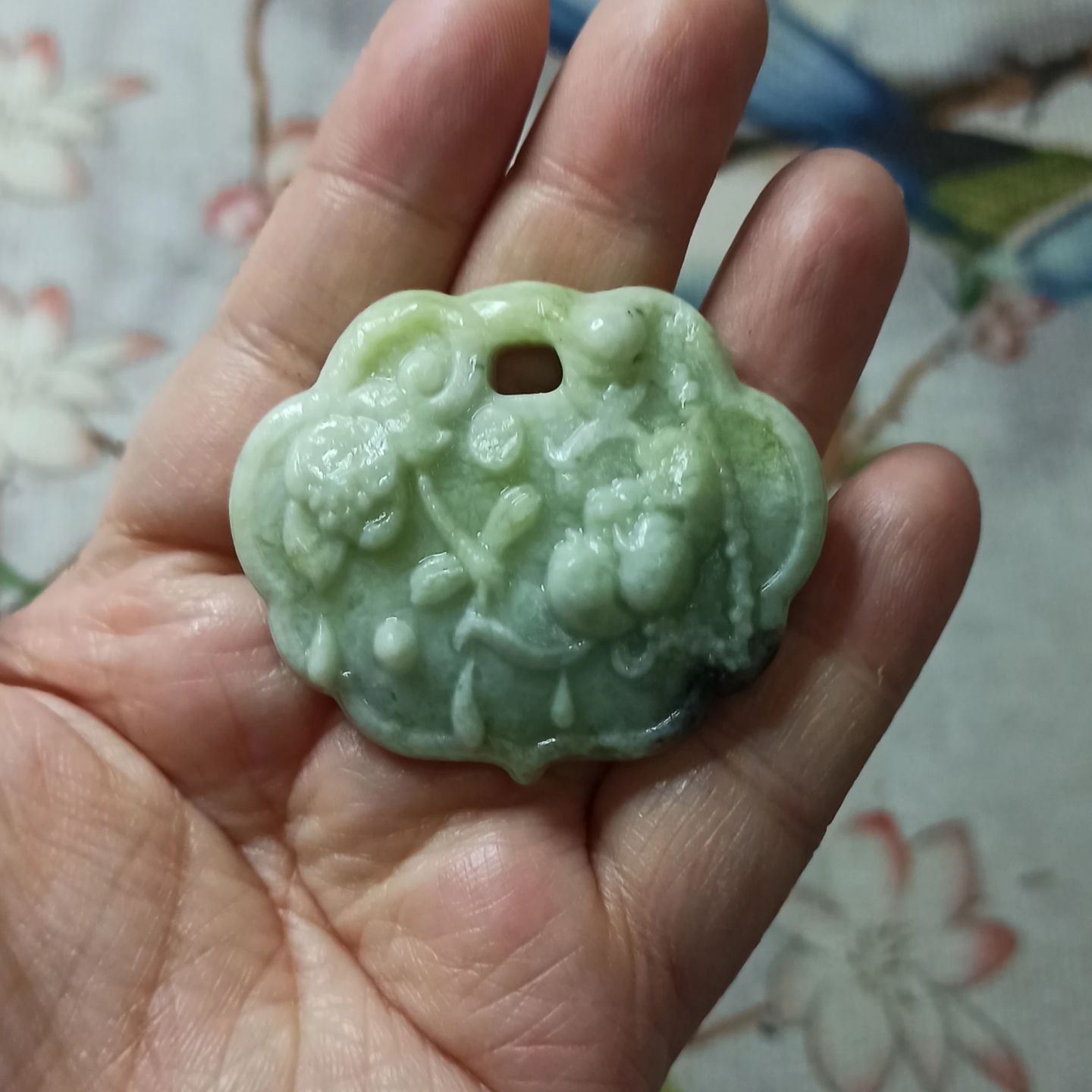 辽宁岫玉吊坠特色蜻蜓