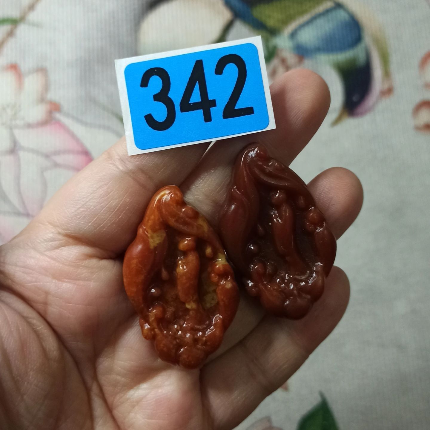 玉石辽宁岫玉吊坠特色飘花悟道牌