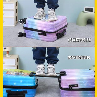 箱20 儿童行李箱女孩小型轻便18寸登机小学生拉L杆箱卡通旅行密码