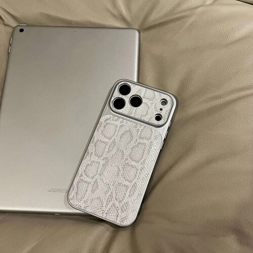 轻奢ins高级感黑白底蛇纹