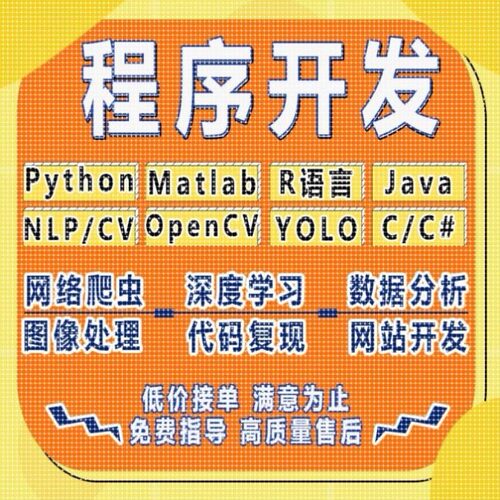 python代做编程matlab代码帮跑通深度学习机器R语言yolo算法复现
