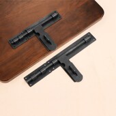 仿古纯铜门栓中式 木门铜插销 门闩黑色黄铜门锁扣花园户外明装