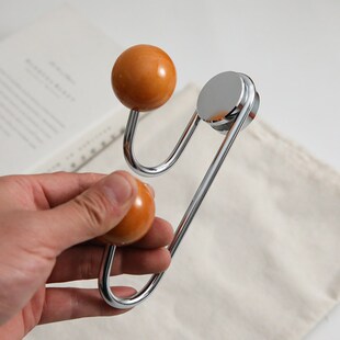 强磁挂钩免打孔收纳磁铁衣帽挂钩冰箱贴玄关门柜入户门磁吸挂勾