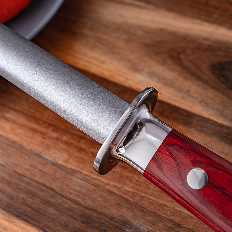 快速磨刀棍金刚砂磨刀棒屠夫商用厨房用具家用高碳钢细砂纹神器