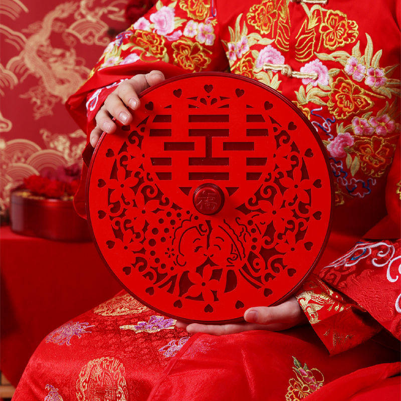 结婚果盘婚庆用品乔迁红喜盘客厅家用喜庆塑料分格带盖瓜子干果盒,餐饮具,果盆/果盘/果篮,淘宝优惠券,粉丝福利购,淘宝优惠卷