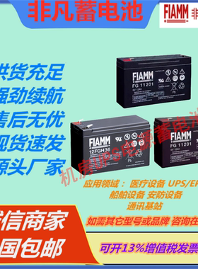 非凡蓄电池12FGH36 FG20721 FGH20502 12FGH23 12V12AH7.2AH5AH40