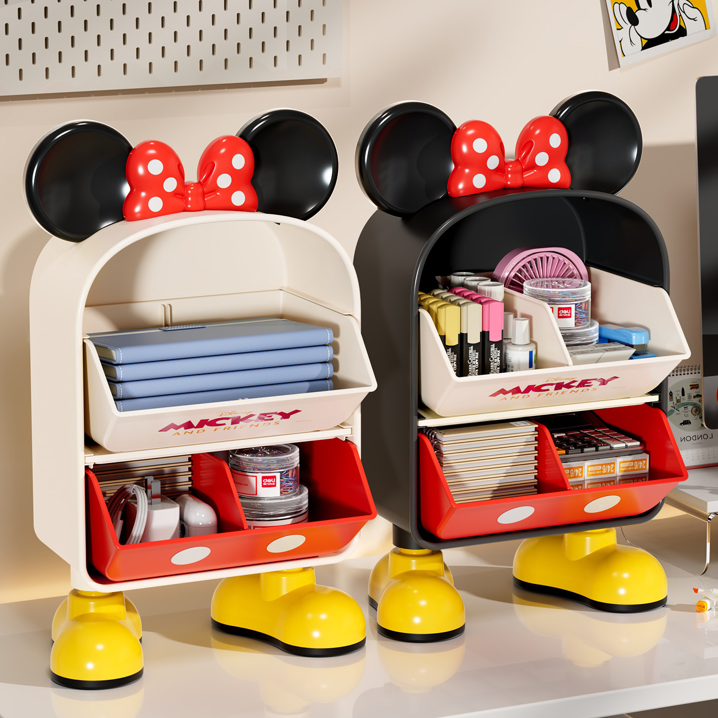 桌面收纳盒分隔遥控器小杂物手账办公室置物架书桌文具笔筒整理盒,收纳整理,桌面收纳盒,淘宝优惠券,粉丝福利购,淘宝优惠卷