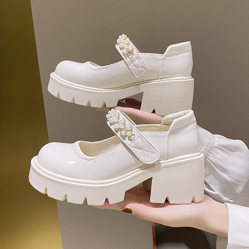 正货玛丽珍婚鞋女2025年新