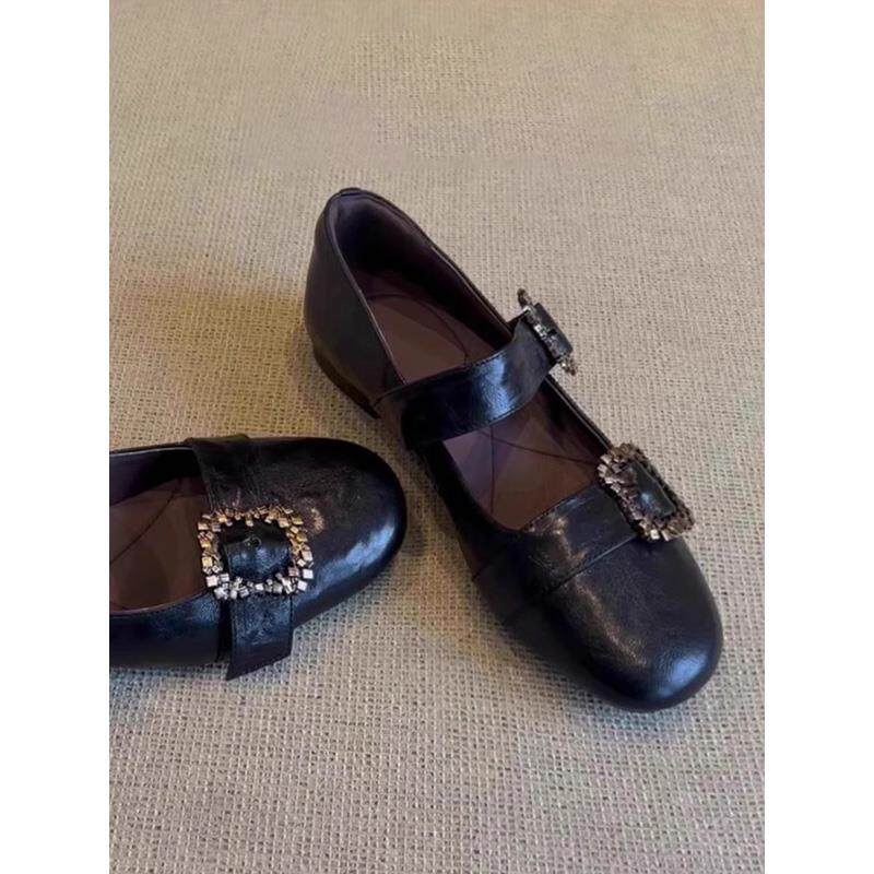 正货奶油新娘鞋芭蕾鞋单鞋