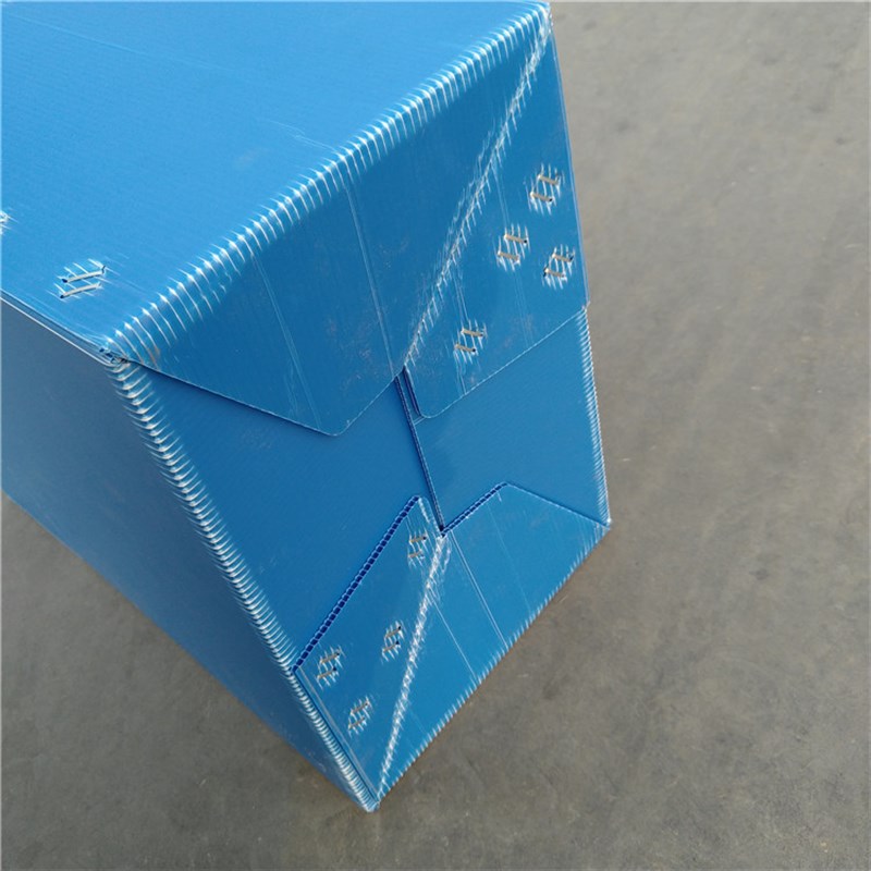 中空板骨架箱周转框架快递箱PP隔板塑料万通板框档板钙塑箱瓜苗箱