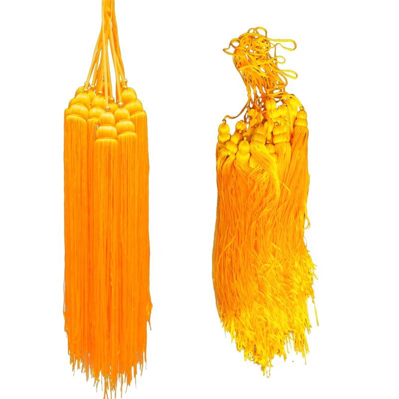 葫芦型流苏黄穗子挂穗穗头锦旗吊穗须枪头穗旗杆流苏礼堂会议旗穗
