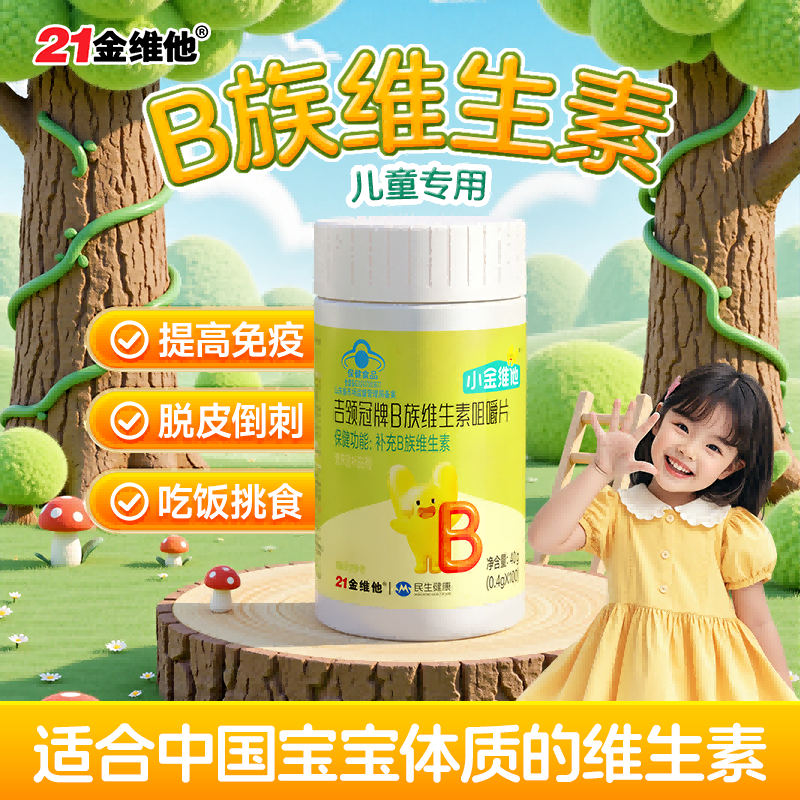 21金维他复合多种b族维生