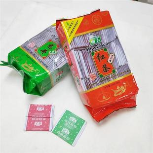 宾馆酒店用茶1次性商用茶袋龙井绿茶红茶茉莉花茶100袋泡茶包