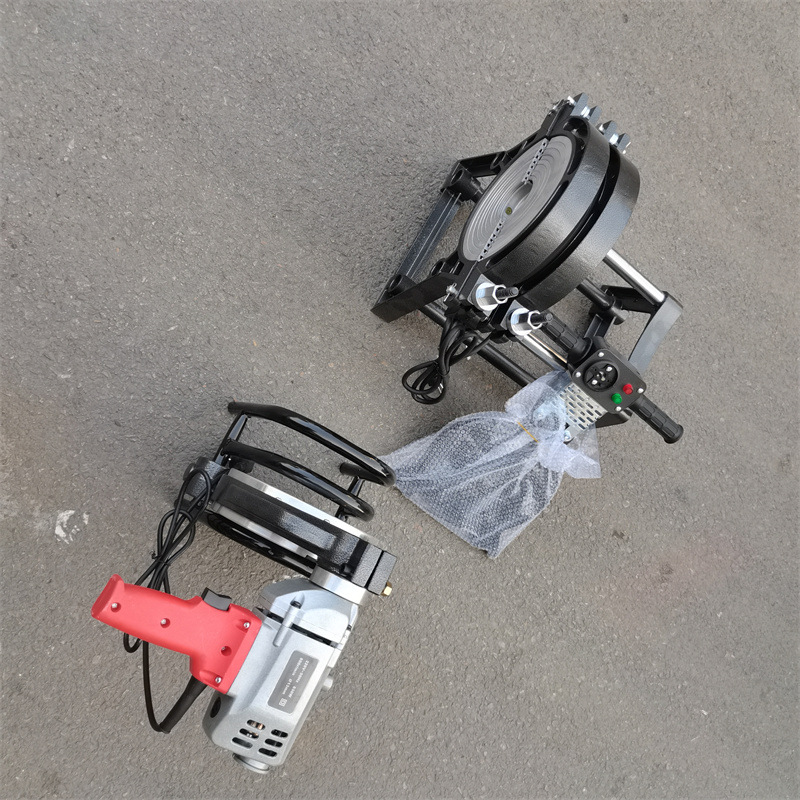 200mmPP管熔接器热熔器 双环手动PE对焊机 交流热熔对接焊机