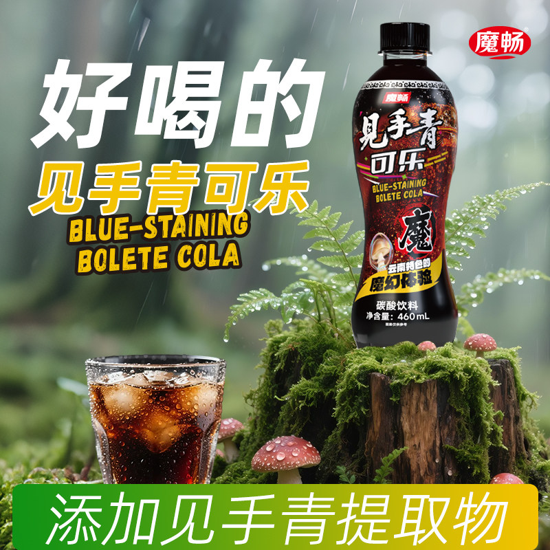 见手青可乐云南风味可乐饮料碳酸汽水特色碳酸网红饮料饮品爆款