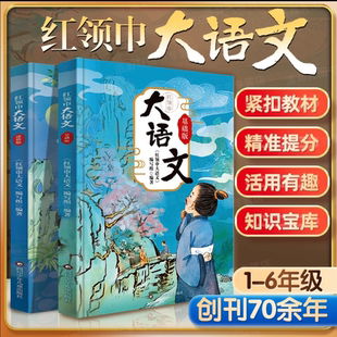 红领巾大语文基础版+进阶版全2册 从基础到进阶的语文学习指南专为小学生打造的语文学习宝典6-12岁帮助孩子夯实语言基础综合素养