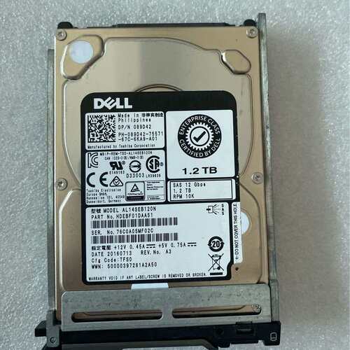 议价Dell戴尔 089D42 1.2T 2.5寸 SAS服务器