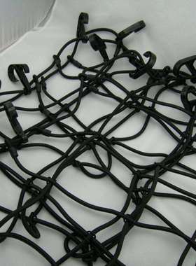 越野行李网罩1.3*1.1米汽车行李网绳车顶行李网行李架网兜固定