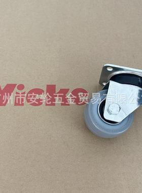 德国WICKE-TOPTHANE威卡3寸聚氨酯铝芯80mm洗地机万向脚轮511297